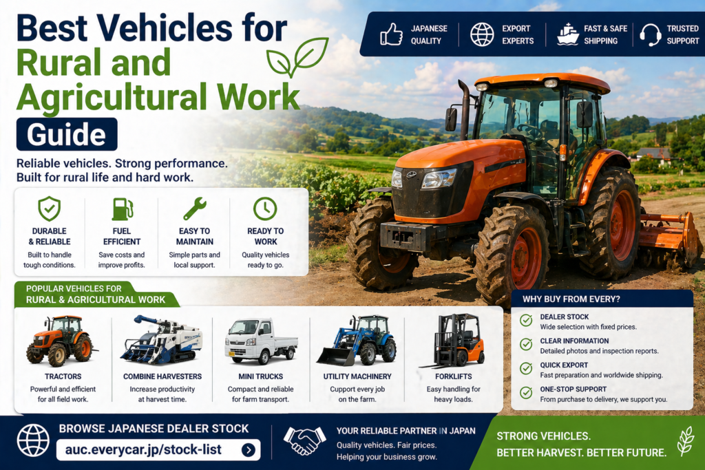Rural Rising Vehicle Best Vehicles for Rural and Agricultural Work Guide