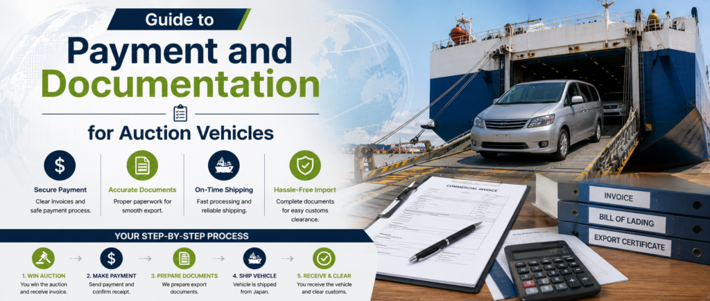 Guide to Payment and Documentation for Auction Vehicles